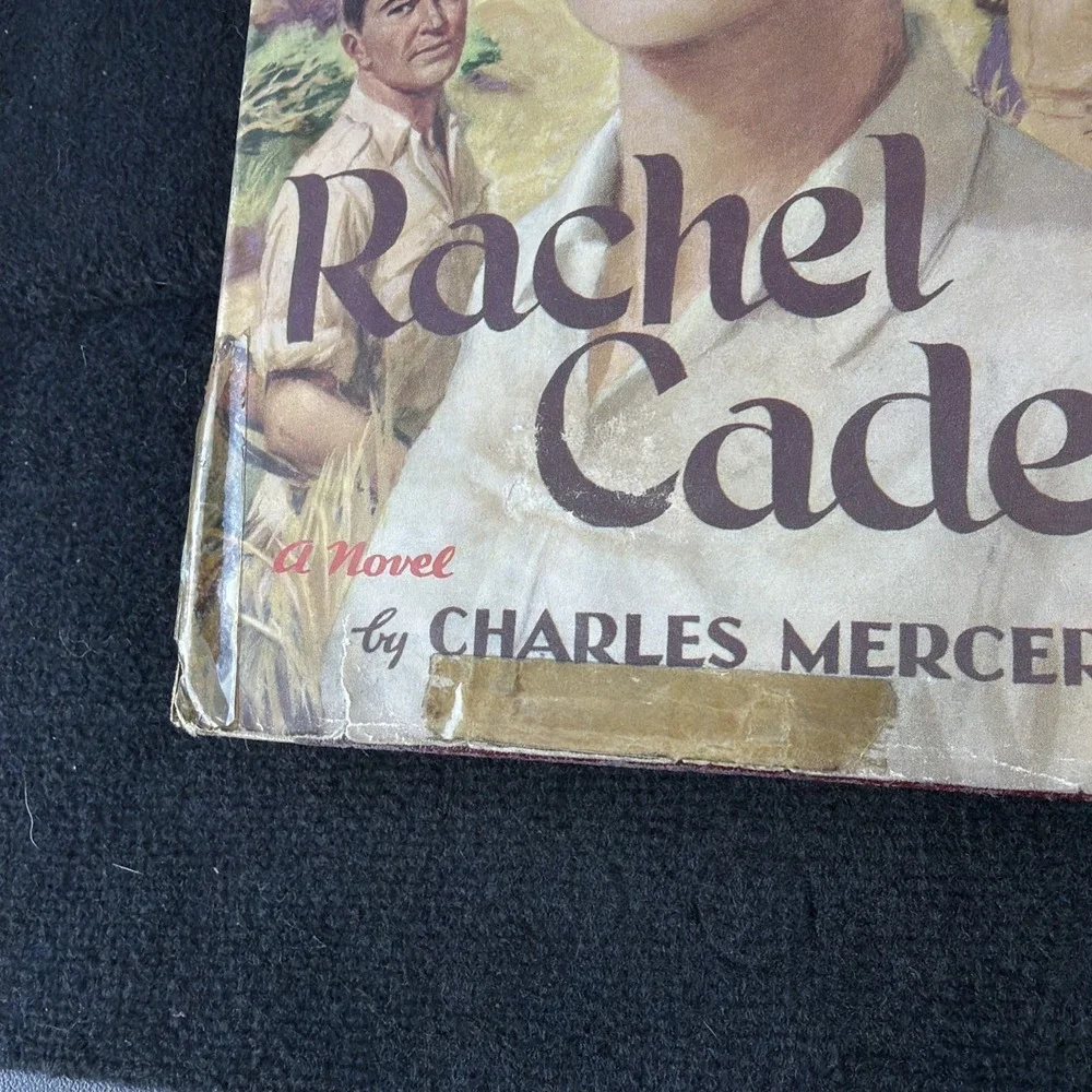 Rachel Cade: A Novel by Charles Mercer 1956 HC/DJ BCE G.P. Putnam's Sons Vintage
